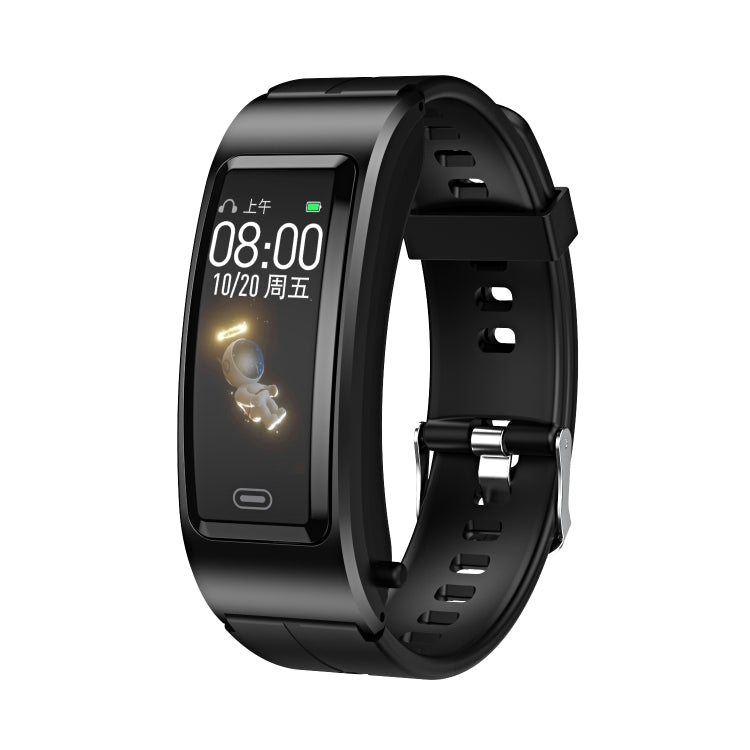 B7 Bluetooth Earphone Smart Bracelet, Support Sleep Monitoring / Blood Oxygen Monitoring / Heart Rate Monitoring(Black + Black Silicone Strap) -  by PMC TechLife | Online Shopping South Africa | PMC TechLife