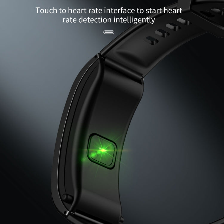 B7 Bluetooth Earphone Smart Bracelet, Support Sleep Monitoring / Blood Oxygen Monitoring / Heart Rate Monitoring(Silver + Silver Steel Chain) - Smart Wristbands by PMC TechLife | Online Shopping South Africa | PMC TechLife