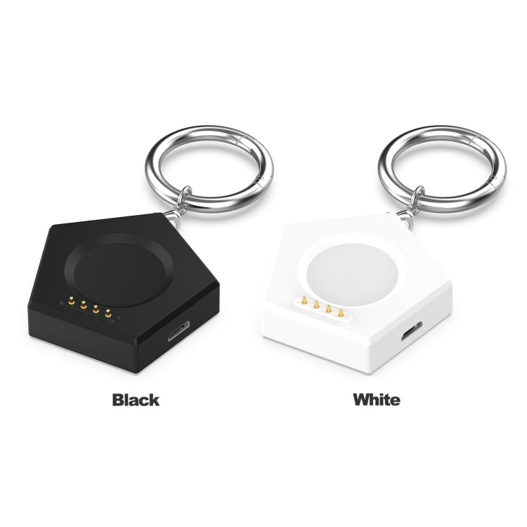 For OPPO Watch 3 / Watch 3 Pro Portable Universal Smart Watch Charger, Port:Micro-USB(White) -  by PMC TechLife | Online Shopping South Africa | PMC TechLife
