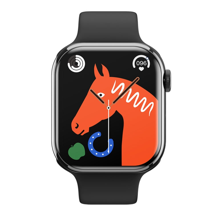 IW9 2.05 inch Square Screen Smart Watch Supports Bluetooth Calls/Blood Oxygen Monitoring(Black) - Smart Watches by PMC TechLife | Online Shopping South Africa | PMC TechLife