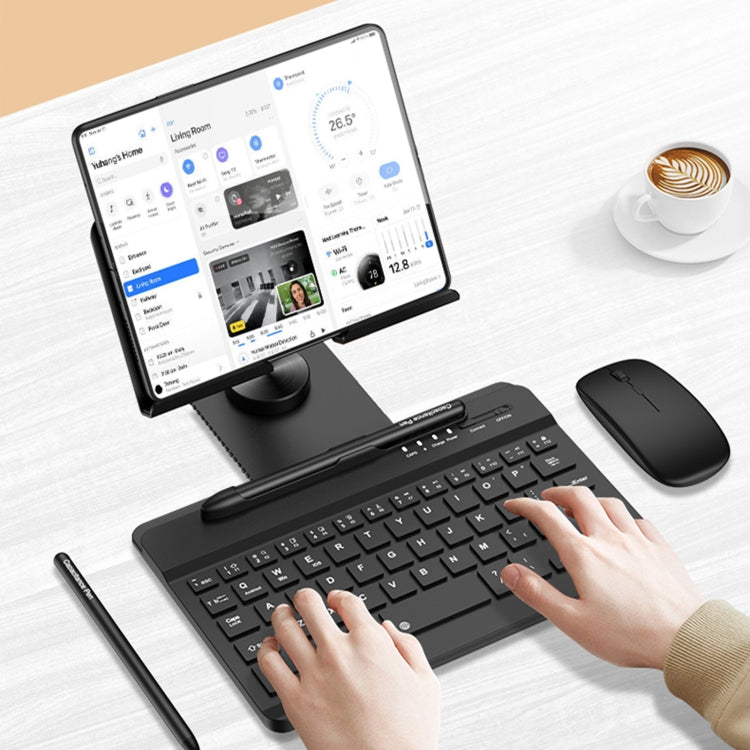 For Huawei Mate X3 GKK Magnetic Folding Keyboard Bracket Set, Keyboard + Holder + Pen + Mouse + Phone Case(Black) - Huawei Keyboard by GKK | Online Shopping South Africa | PMC TechLife | Buy Now Pay Later Mobicred