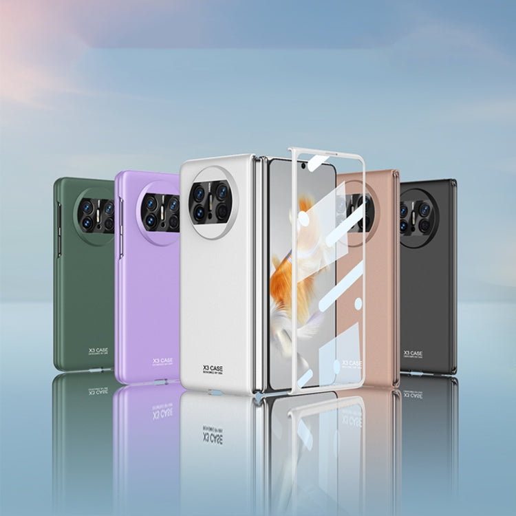 For Huawei Mate X3 GKK Integrated Ultra-thin Full Coverage Phone Flip Case(Silver) - free shipping - PMC TechLife - Order now!