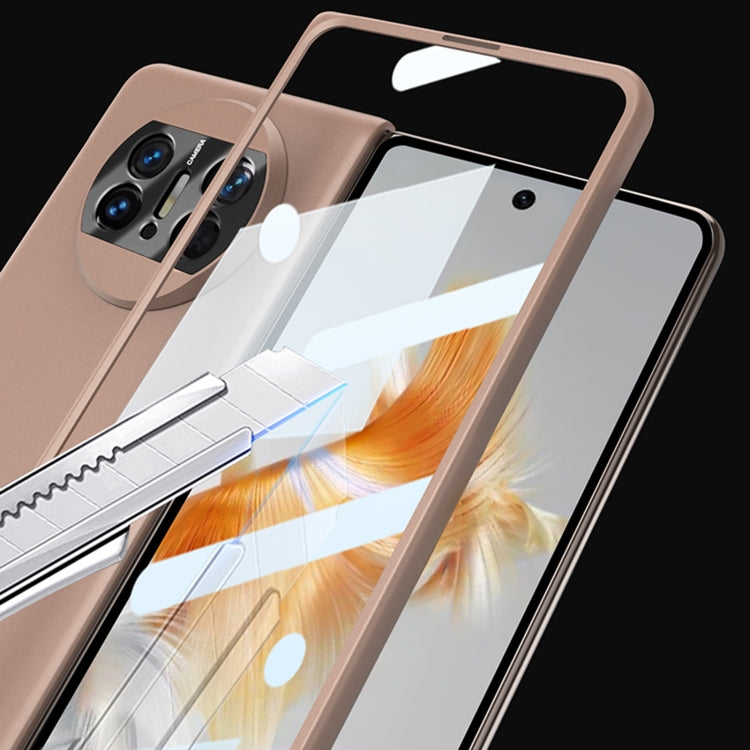 For Huawei Mate X3 GKK Integrated Ultra-thin Full Coverage Phone Flip Case(Gold) - Huawei Cases by GKK | Online Shopping South Africa | PMC TechLife | Buy Now Pay Later Mobicred