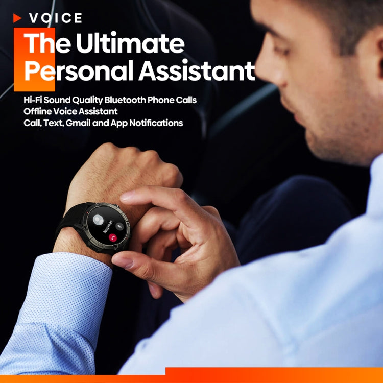 Zeblaze Ares 3 1.52 inch IPS Screen Smart Watch Supports Health Monitoring / Voice Calls(Steel Blue) - free shipping - PMC TechLife - Order now!