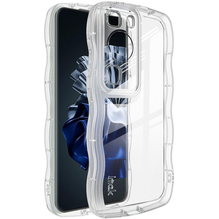 For Huawei P60 / P60 Pro IMAK UX-8 Series Shockproof TPU Phone Case(Transparent) - Huawei Cases by imak | Online Shopping South Africa | PMC TechLife | Buy Now Pay Later Mobicred