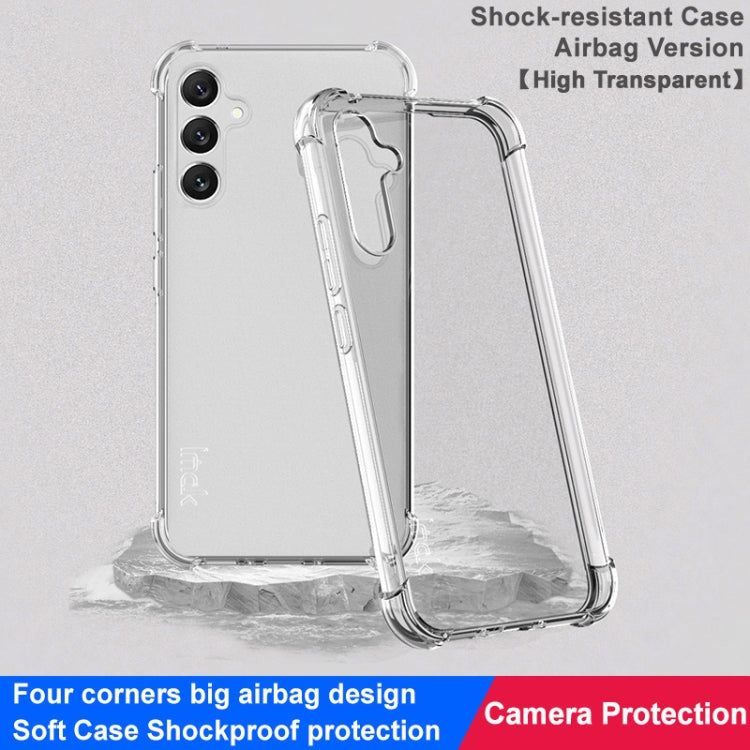 For Samsung Galaxy A34 5G imak Shockproof Airbag TPU Phone Case(Transparent) - free shipping - PMC TechLife - Order now!