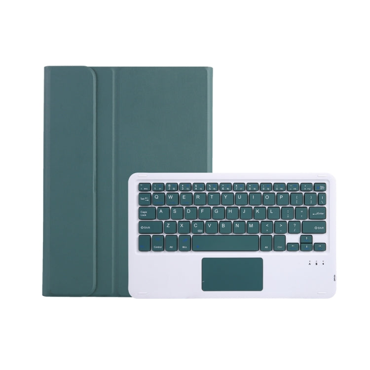 For Xiaomi Pad 6 / Pad 6 Pro A0N7-A Lambskin Texture Ultra-thin Bluetooth Keyboard Leather Case with Touchpad(Dark Green) - free shipping - PMC TechLife - Order now!