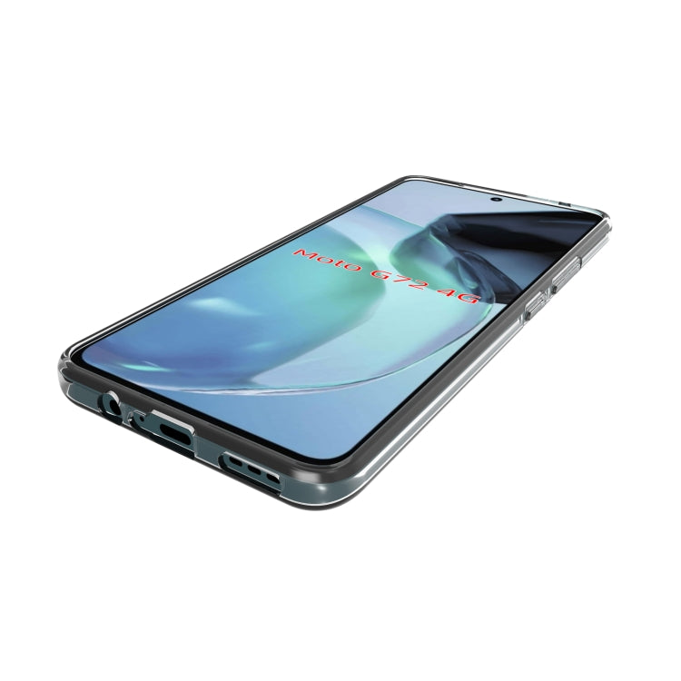 For Motorola Moto G72 Waterproof Texture TPU Phone Case(Transparent) - free shipping - PMC TechLife - Order now!