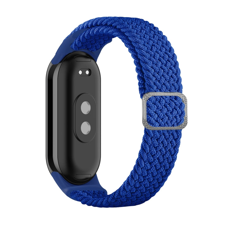 For Xiaomi Mi Band 8 Adjustable Nylon Braided Elasticity Watch Band(Blue) -  by PMC TechLife | Online Shopping South Africa | PMC TechLife