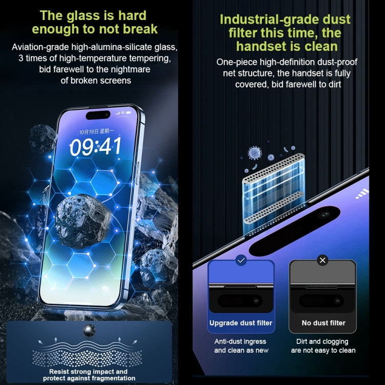 For iPhone 13 WK WTP-066 King Kong Vacha 9D Curved HD Tempered Glass Film(Black) - iPhone 13 Tempered Glass by WK | Online Shopping South Africa | PMC TechLife | Buy Now Pay Later Mobicred