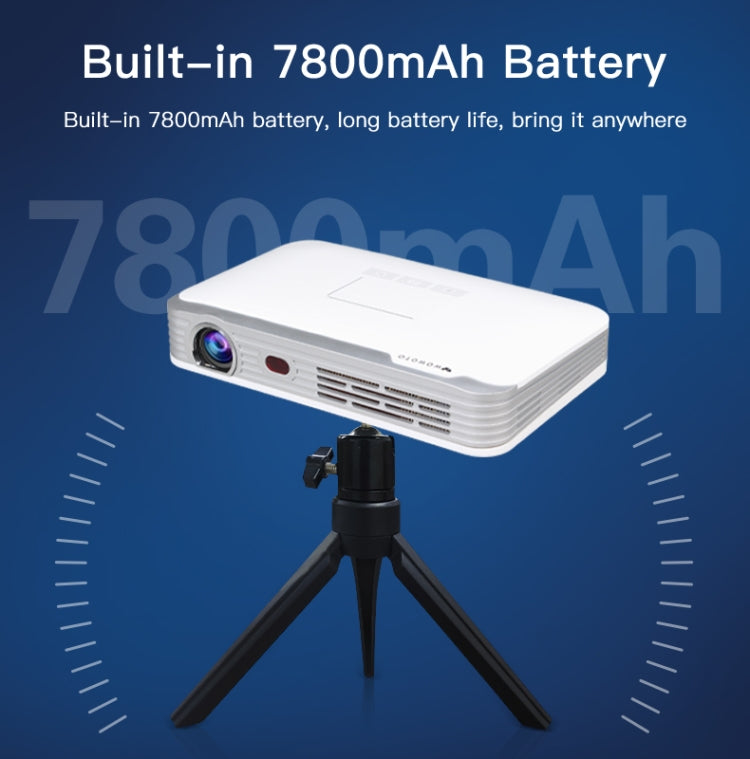 WOWOTO T9S TI DLP DMD 0.45 1280 x 800 4K 350ANSI RGB LED Smart Projector(US Plug) - free shipping - PMC TechLife - Order now!