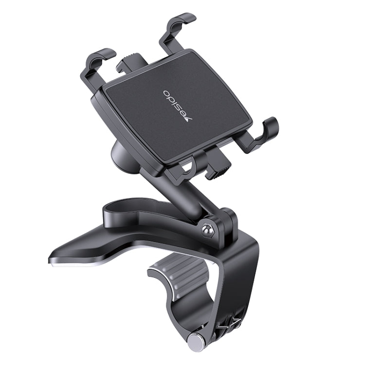 Yesido C101 Car Multifunctional Dashboard Mobile Phone Holder(Black) - Car Holders by Yesido | Online Shopping South Africa | PMC TechLife | Buy Now Pay Later Mobicred