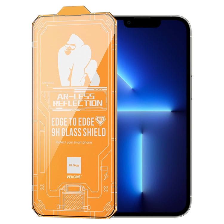 For iPhone 13 Pro WK WTP-069 King Kong Vacha 9D Curved AR HD Tempered Glass Film(Black) - iPhone 13 Pro Tempered Glass by WK | Online Shopping South Africa | PMC TechLife | Buy Now Pay Later Mobicred