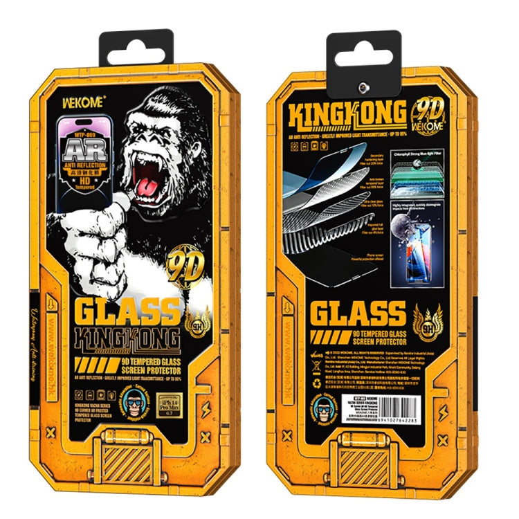 For iPhone 13 Pro Max WK WTP-069 King Kong Vacha 9D Curved AR HD Tempered Glass Film(Black) - iPhone 13 Pro Max Tempered Glass by WK | Online Shopping South Africa | PMC TechLife | Buy Now Pay Later Mobicred