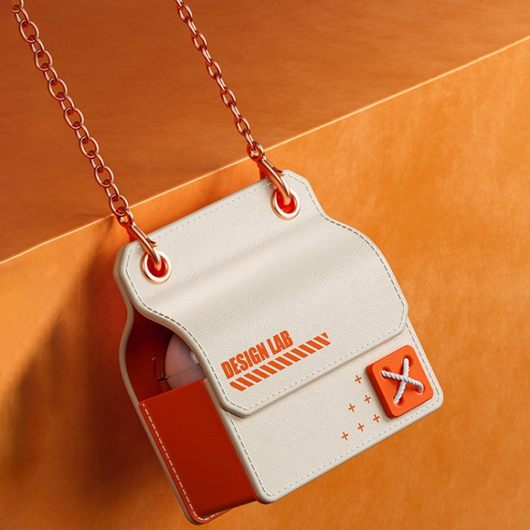 ROCK RPC3186 Dimensional Punk Bluetooth Earphone Storage Bag(Khaki) - Digital Storage Bag by ROCK | Online Shopping South Africa | PMC TechLife | Buy Now Pay Later Mobicred