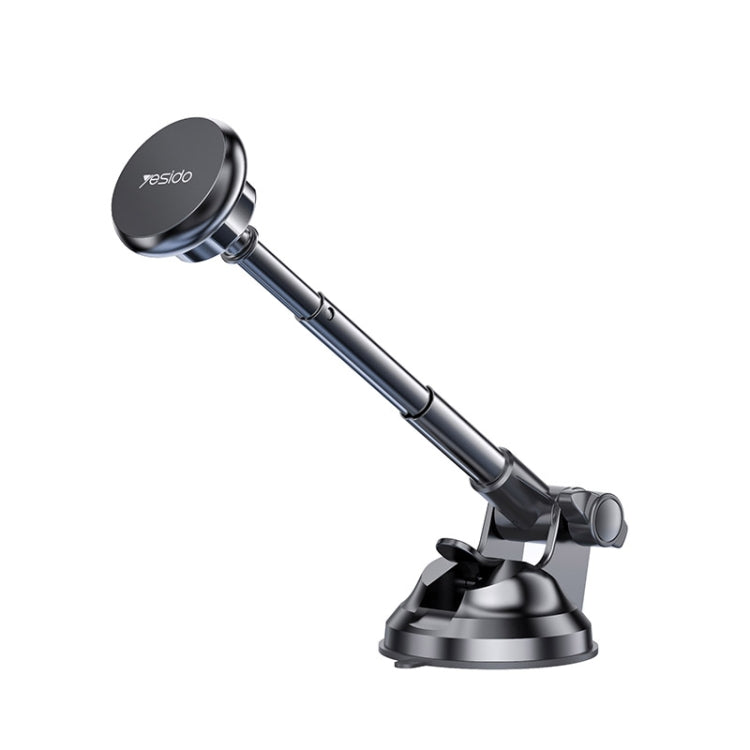 Yesido C41 Car Windshield Telescopic Suction Cup Magnetic Phone Holder(Black) - Universal Car Holders by Yesido | Online Shopping South Africa | PMC TechLife | Buy Now Pay Later Mobicred