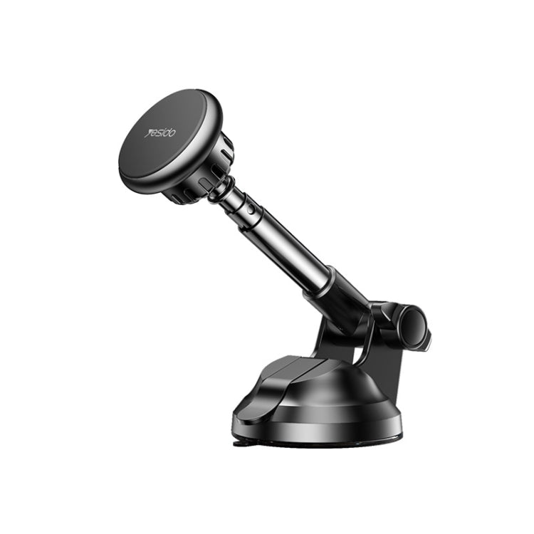 Yesido C41 Car Windshield Telescopic Suction Cup Magnetic Phone Holder(Black) - Universal Car Holders by Yesido | Online Shopping South Africa | PMC TechLife | Buy Now Pay Later Mobicred
