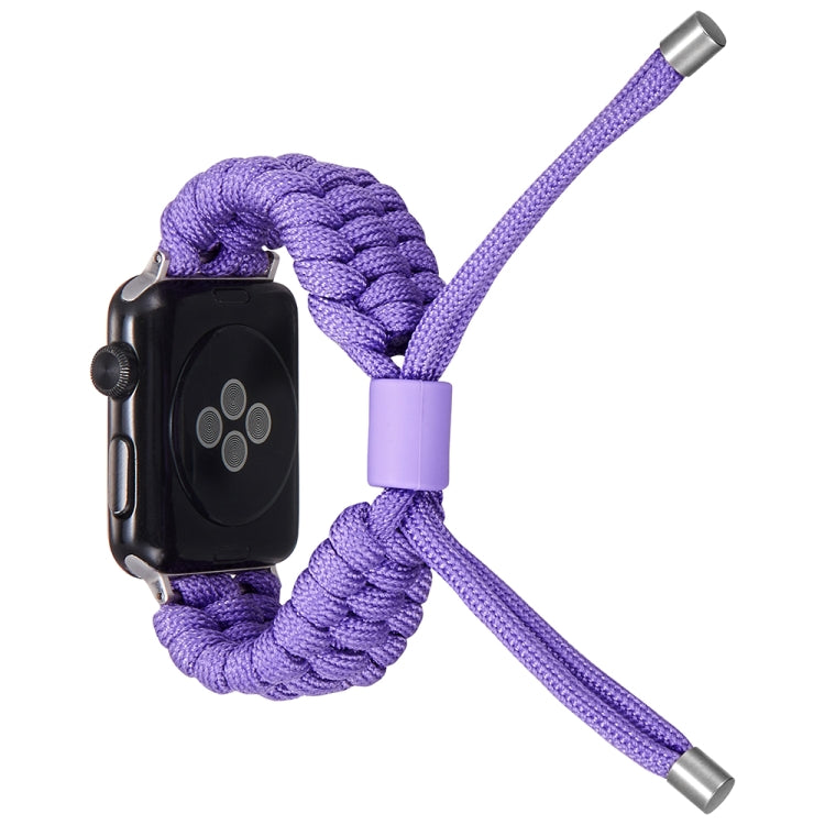 Stretch Plain Silicone Bean Watch Band For Apple Watch Ultra 49mm(Light Purple) -  by PMC TechLife | Online Shopping South Africa | PMC TechLife