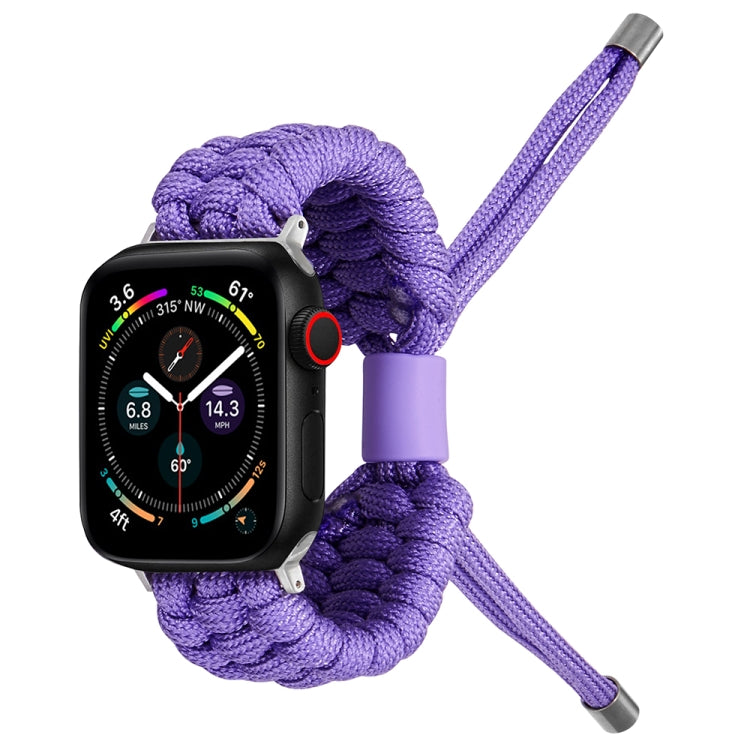 Stretch Plain Silicone Bean Watch Band For Apple Watch 8 45mm(Light Purple) -  by PMC TechLife | Online Shopping South Africa | PMC TechLife