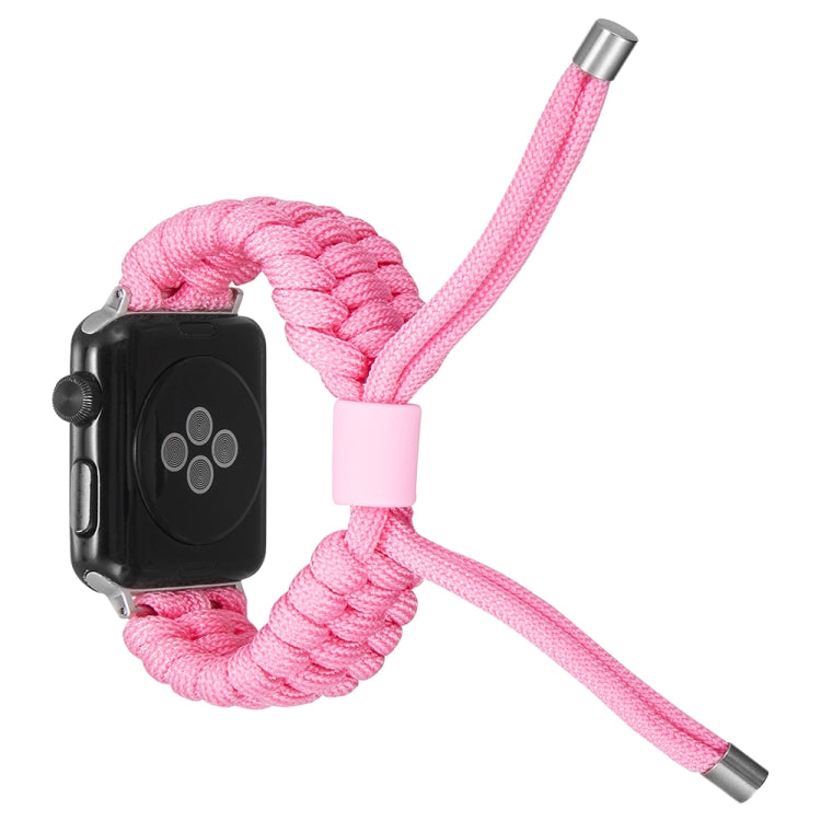 Stretch Plain Silicone Bean Watch Band For Apple Watch 5 40mm(Light Pink) -  by PMC TechLife | Online Shopping South Africa | PMC TechLife