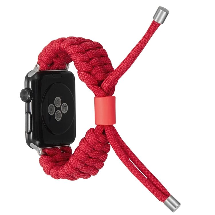 Stretch Plain Silicone Bean Watch Band For Apple Watch 4 40mm(Red) -  by PMC TechLife | Online Shopping South Africa | PMC TechLife