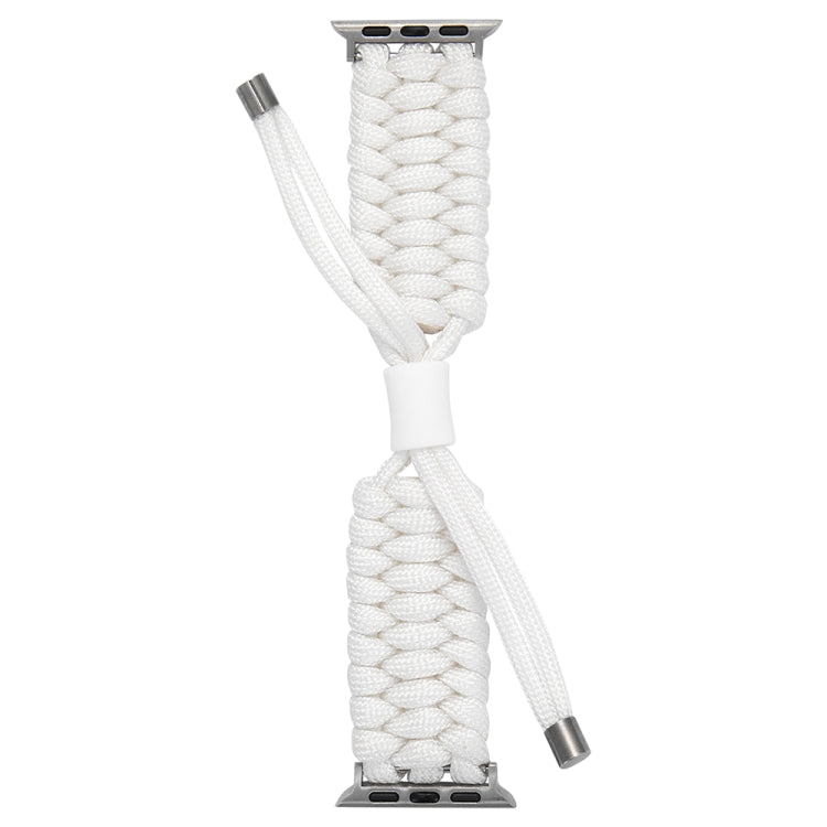 Stretch Plain Silicone Bean Watch Band For Apple Watch 4 44mm(White) -  by PMC TechLife | Online Shopping South Africa | PMC TechLife