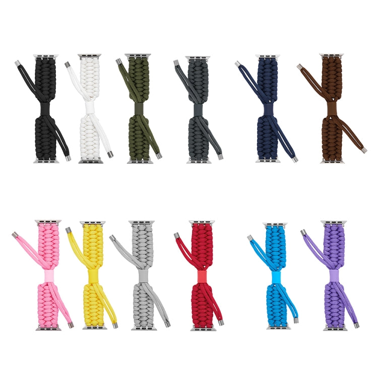 Stretch Plain Silicone Bean Watch Band For Apple Watch 4 44mm(White) -  by PMC TechLife | Online Shopping South Africa | PMC TechLife