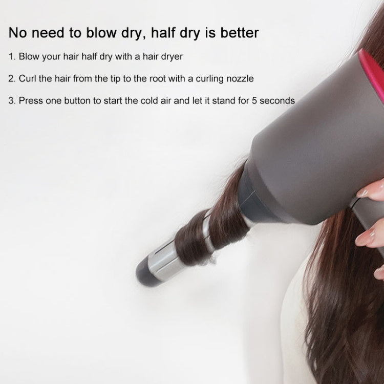 Single Clockwise Hair Curling Roller for Dyson Hair Dryer HD01 / HD02 / HD03 / HD04 / HD08 - free shipping - PMC TechLife - Order now!