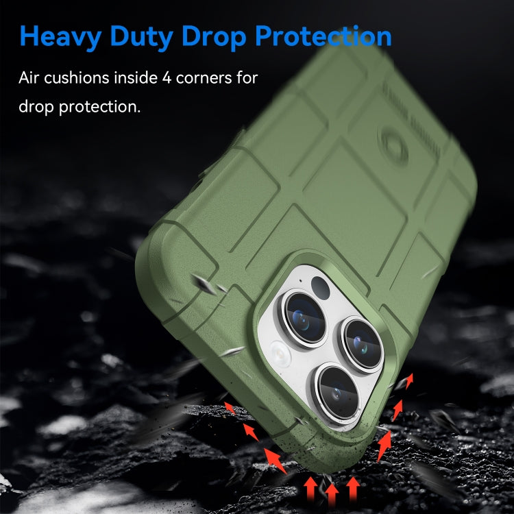 For iPhone 15 Pro Max Full Coverage Shockproof TPU Phone Case(Green) - free shipping - PMC TechLife - Order now!
