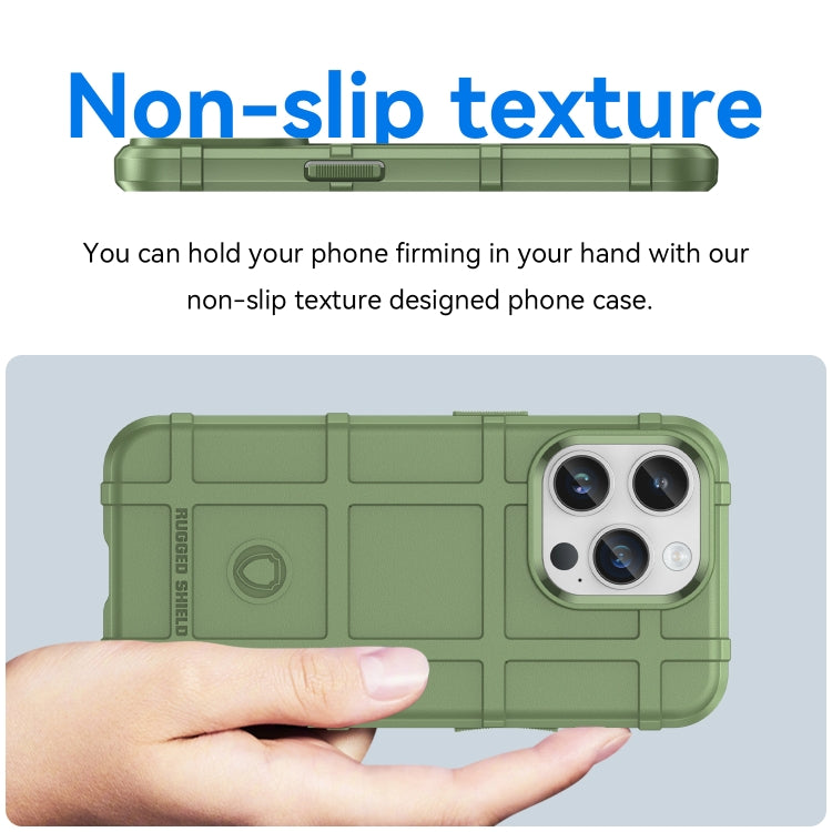 For iPhone 15 Pro Max Full Coverage Shockproof TPU Phone Case(Green) - free shipping - PMC TechLife - Order now!