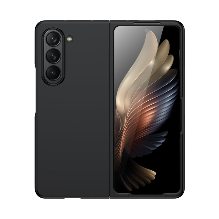 For Samsung Galaxy Z Fold5 Fuel Injection PC Skin Feel Phone Case(Black) - free shipping - PMC TechLife - Order now!
