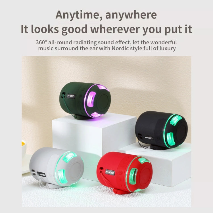 T&G TG294 TWS LED Mini Portable Wireless Stereo Sound Outdoor Speaker(Grey) - Mini Speaker by T&G | Online Shopping South Africa | PMC TechLife