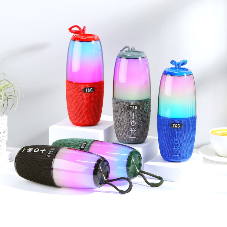 T&G TG644 5W High Power RGB Light Portable Bluetooth Speaker(Gery) - free shipping - PMC TechLife - Order now!