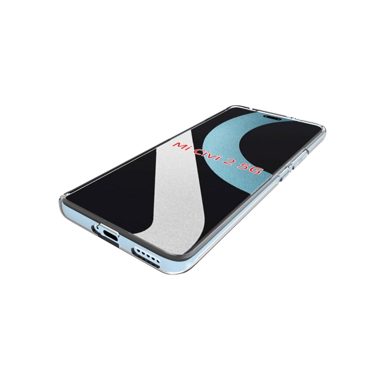 For Xiaomi 13 Lite 5G / Civi 2 5G Waterproof Texture TPU Phone Case(Transparent) - free shipping - PMC TechLife - Order now!
