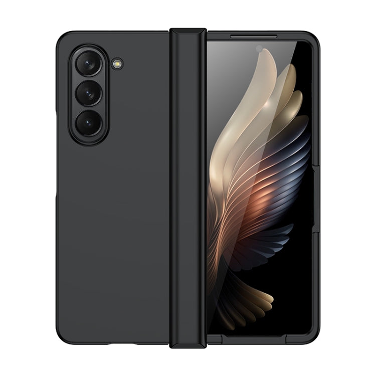 For Samsung Galaxy Z Fold5 Skin Feel PC Phone Case with Hinge(Black) - free shipping - PMC TechLife - Order now!