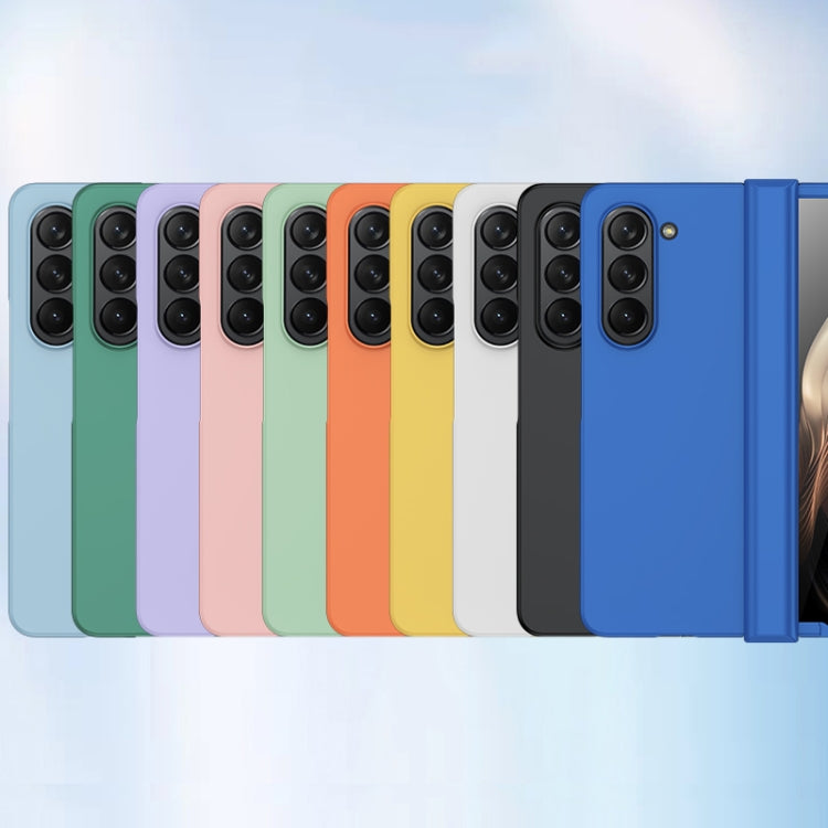 For Samsung Galaxy Z Fold5 Skin Feel PC Phone Case with Hinge(White) - free shipping - PMC TechLife - Order now!