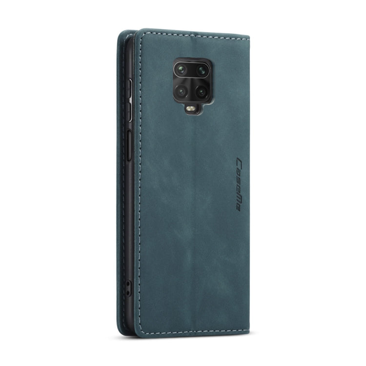 For Xiaomi Redmi Note 9 Pro/Note 9 Pro Max/Note 9s CaseMe 013 Multifunctional Horizontal Flip Leather Case, with Card Slot & Holder & Wallet(Blue) - free shipping - PMC TechLife - Order now!