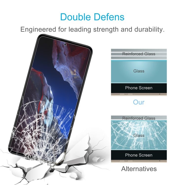 For Xiaomi Poco F5 Pro 10pcs 0.26mm 9H 2.5D Tempered Glass Film - free shipping - PMC TechLife - Order now!