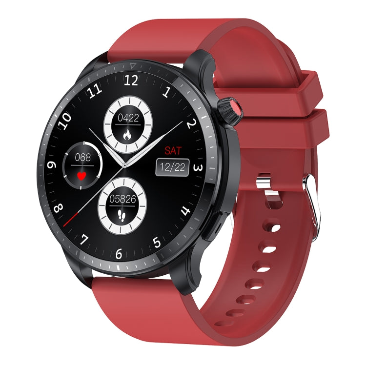 T52 1.39 inch IP67 Waterproof Silicone Band Smart Watch Supports Bluetooth Call / Blood Oxygen / Body Temperature Monitoring(Red) -  by PMC TechLife | Online Shopping South Africa | PMC TechLife