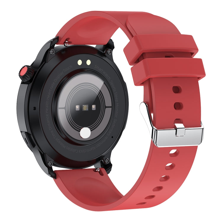T52 1.39 inch IP67 Waterproof Silicone Band Smart Watch Supports Bluetooth Call / Blood Oxygen / Body Temperature Monitoring(Red) -  by PMC TechLife | Online Shopping South Africa | PMC TechLife