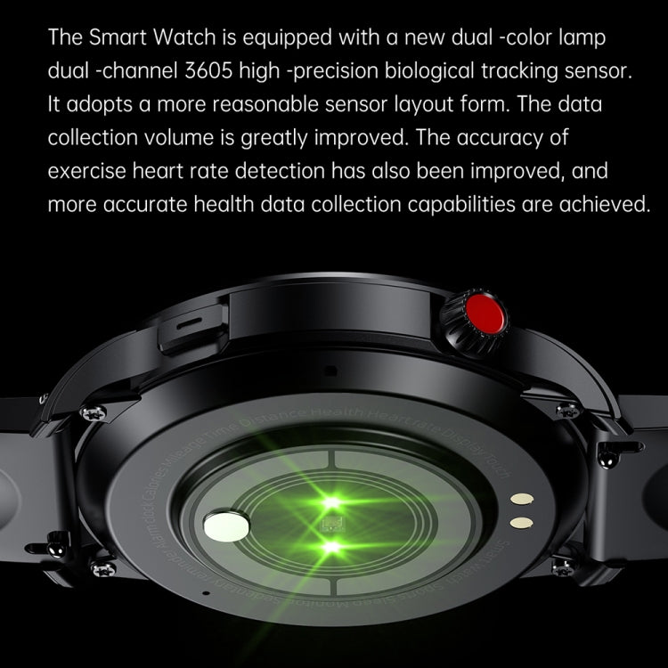 T52 1.39 inch IP67 Waterproof Silicone Band Smart Watch Supports Bluetooth Call / Blood Oxygen / Body Temperature Monitoring(Black) -  by PMC TechLife | Online Shopping South Africa | PMC TechLife