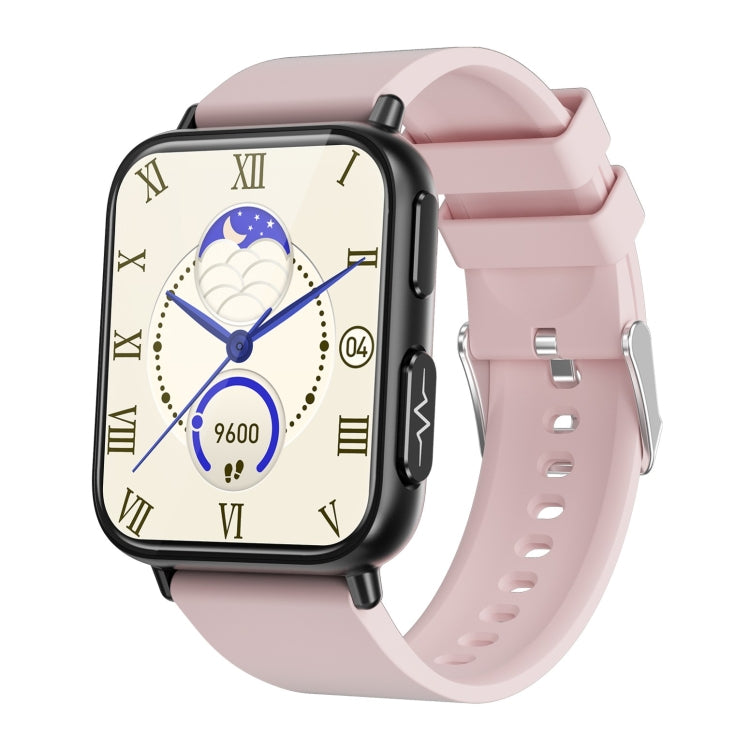 TK10 1.91 inch IP68 Waterproof Silicone Band Smart Watch Supports AI Medical Diagnosis/ Blood Oxygen / Body Temperature Monitoring(Pink) -  by PMC TechLife | Online Shopping South Africa | PMC TechLife