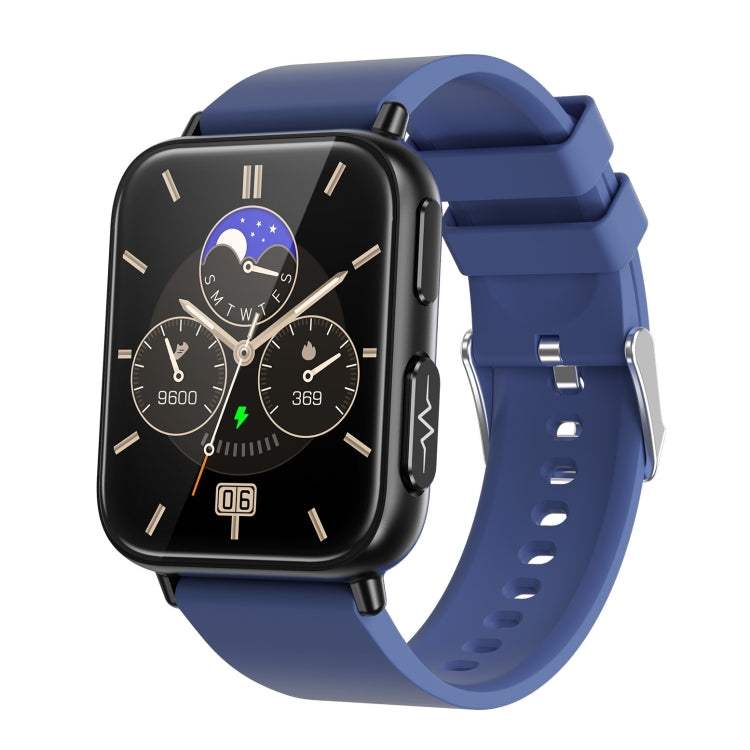 TK10 1.91 inch IP68 Waterproof Silicone Band Smart Watch Supports AI Medical Diagnosis/ Blood Oxygen / Body Temperature Monitoring(Blue) -  by PMC TechLife | Online Shopping South Africa | PMC TechLife