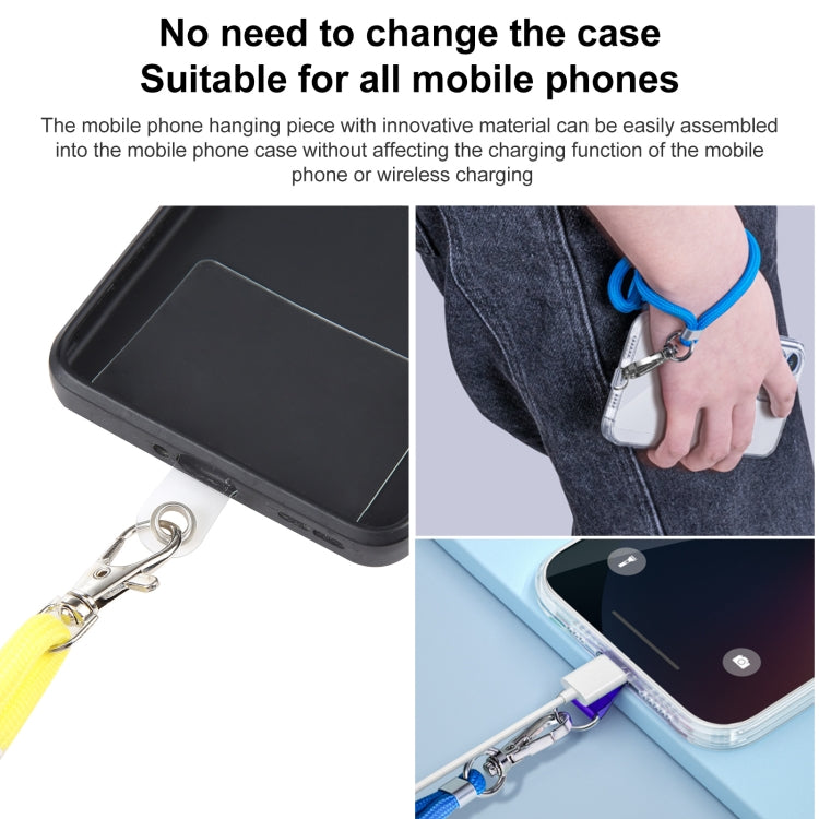 Universal Mixed Color Mobile Phone Lanyard(Yellow Orange) - free shipping - PMC TechLife - Order now!