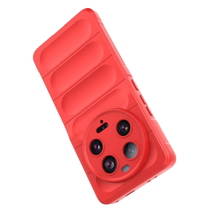 For Xiaomi 13 Ultra Magic Shield TPU + Flannel Phone Case(Red) - free shipping - PMC TechLife - Order now!