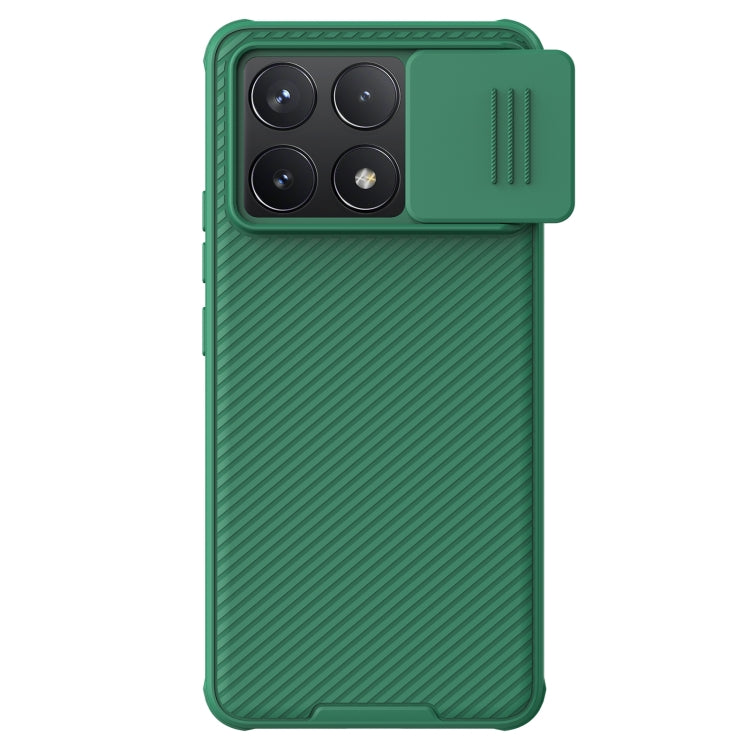 For Xiaomi Redmi K70 / K70 Pro NILLKIN CamShield Pro PC Phone Case(Green) - Xiaomi Cases by NILLKIN | Online Shopping South Africa | PMC TechLife | Buy Now Pay Later Mobicred