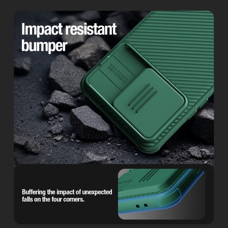 For Xiaomi Redmi K70 / K70 Pro NILLKIN CamShield Pro PC Phone Case(Green) - Xiaomi Cases by NILLKIN | Online Shopping South Africa | PMC TechLife | Buy Now Pay Later Mobicred