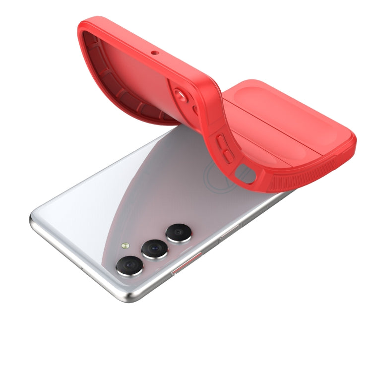 For Samsung Galaxy M54 5G Magic Shield TPU + Flannel Phone Case(Dark Grey) - free shipping - PMC TechLife - Order now!