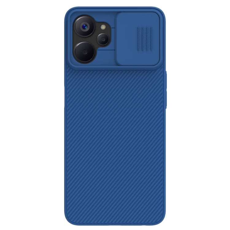 For Realme 9i 5G / 10 5G / 10T 5G NILLKIN Black Mirror Series Camshield PC Phone Case(Blue) - Realme Cases by NILLKIN | Online Shopping South Africa | PMC TechLife | Buy Now Pay Later Mobicred