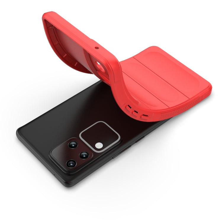 For vivo S18 5G Magic Shield TPU + Flannel Phone Case(Grey) - vivo Cases by PMC TechLife | Online Shopping South Africa | PMC TechLife | Buy Now Pay Later Mobicred